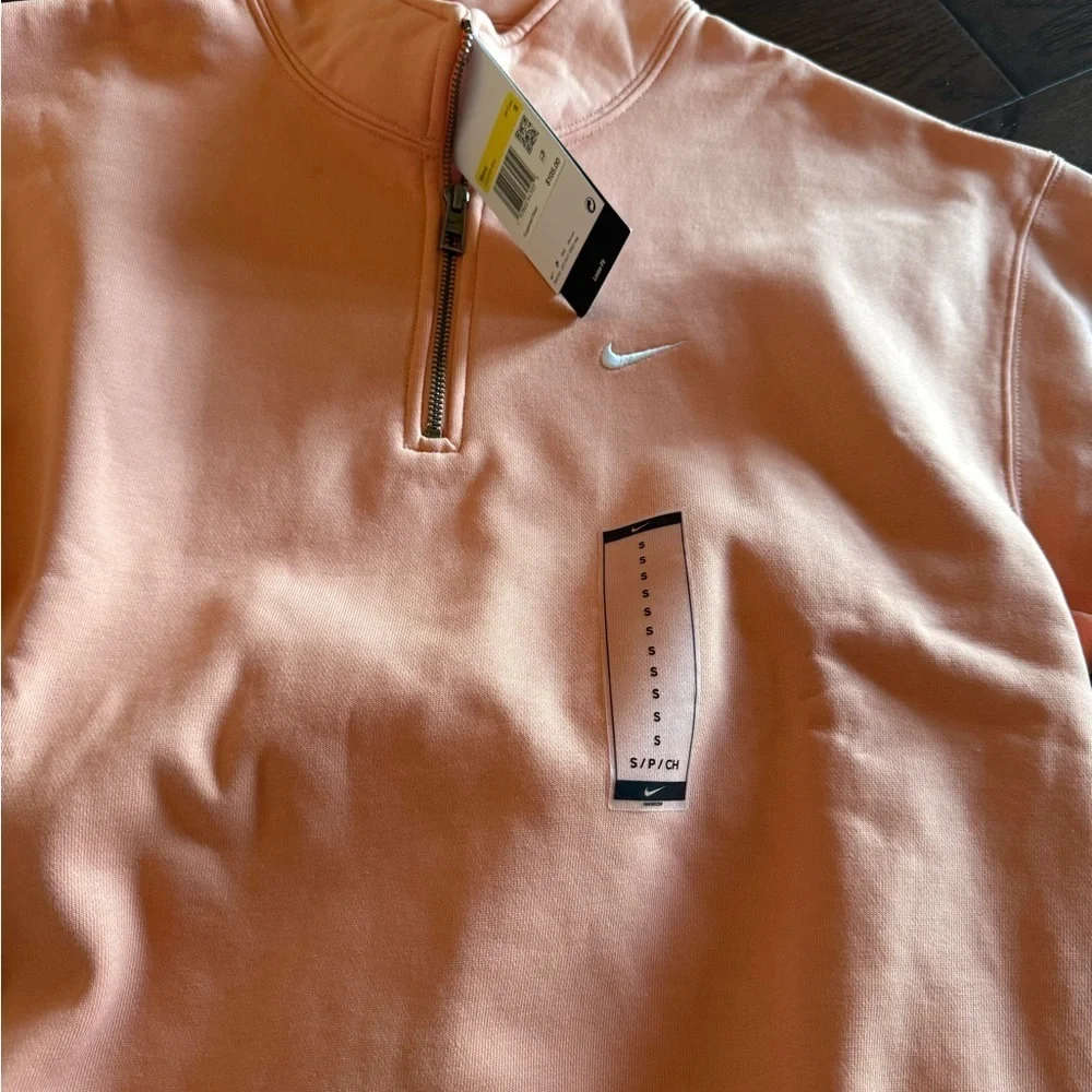 Nike Men's Coral Zip-Up Sweater